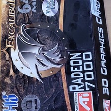HIS Excalibur ATI Radeon 7000 64MB DDR AGP Graphics Card TV-OUT picture