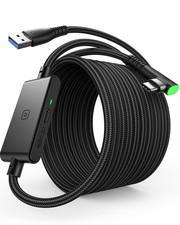 16ft USB 3.0 VR Link Cable with Separate Charging Port for Oculus Quest Meta picture