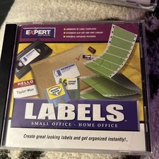 Expert Labels CD ROM & Amazing Calendar Maker Cd Rom Lot picture
