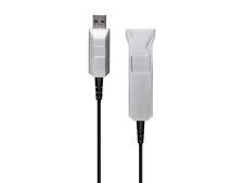 Monoprice SlimRun USB-A to USB-A 3.0 Extension Cable - Fiber Optic Silver 98.4ft picture