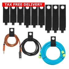 Heavy Duty Storage Straps Cord Organizer 55lb Nylon Cable Ties Variety Pack picture