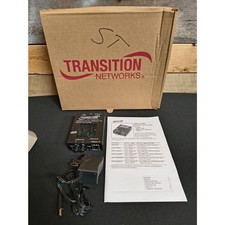 NEW Transition Networks J-FE-CF-04 Fast Ethernet Stand Alone Media Converter picture