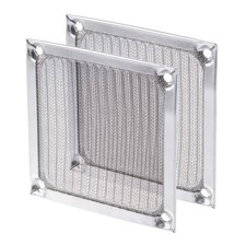 2PCS 80mm Computer Fan Filter Grills Stainless Steel Mesh Dustproof Cover picture