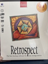 Dantz Retrospect for Mac OS- 1997- New & Sealed picture