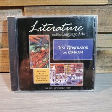 NEW Literature and The Language Arts CD-ROM Test Generator Grade Book Sealed picture