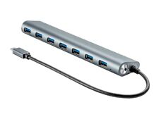Monoprice 7 Port USB-C Hub - Aluminum, SuperSpeed Transfer Rates picture