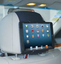 Universal Car Mount Holder with Plastic Case & Elastic 7.5x9.75” Tablets i Pad picture