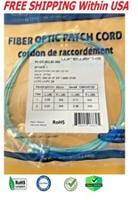 LC to LC UPC Duplex FOPC OM4 2F 1.2MM OFNR Fiber Optic Patch Cord 5PK, 2 Meters picture