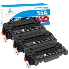 3PK CE255A 55A Toner fits for HP LaserJet Pro P3010 P3011 P3015 P3015DN P3015X picture