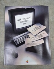 Apple Computer Inc. Annual Report 1995 Original Book - Vintage picture