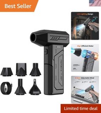 Efficient Handheld Air Duster with LED Light – Ideal for Home & Office Cleaning picture
