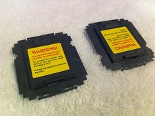 3 pcs Foxconn Intel LGA1366 CPU Socket Protector Cover ,ORIGINAL PART,Yellow picture