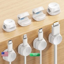 Lamicall 8 Pack Cord Organizer Cable Management Clips [1s Lock] picture