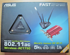 ASUS PCE-AC66  5G Wi-Fi AC Dual-Band Wireless Adapter IEEE 802.11ac AC1750 PCI-E picture