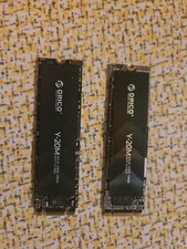2X TWO ORICO 4TB M.2 2280 SATA SSD NGFF Internal Solid State Hard Drive Desktop picture
