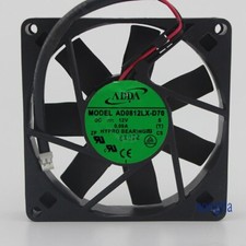 ADDA 8015 AD0812LX-D70 DC 12V 0.09A 8CM 2-wire silent Server Square cooling fan picture