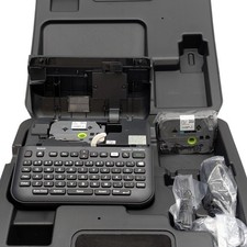 Brother PT-D610BT QWERTY Bluetooth Label Maker w/ Case & 2 TZe sample Tapes picture