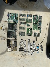 Various Motherboards, Circuit Boards, Ram And Cables picture