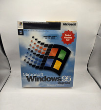 Microsoft Windows 95 Upgrade 3.5” Floppy Version Promotional Version NEW Sealed picture