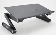 BLACK - UNCAGED ERGONOMICS WORKEZ BEST ADJUSTABLE LAPTOP STAND XL 18
