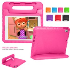 For iPad 11th 10th 9th 8th 7th 6/5th Gen Pro 11 Kids Handle EVA Case Stand Cover picture