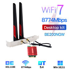 M.2 WiFi 7 WiFi Card mini Desktop Kit M.2 Network Bluetooth 5.4 Wireless Adapter picture