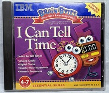Oddware Brain Bytes I CAN TELL TIME (CD-ROM IBM 1998) - TESTED picture