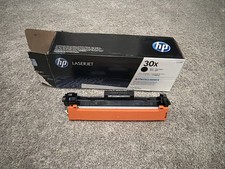 HP LaserJet 30X CF230X Black Toner Cartridge opened box and sleeve picture