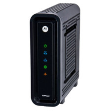 Motorola SURFboard Ethernet Cable Modem WiFi Router SB6121 High Speed DOCSIS 3.0 picture