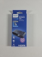 Phillips Multiport Hub with Power Pass through USB-C & HDMI Sealed Box NEW picture