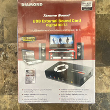 Diamond Xtreme Sound XS71U USB External 7.1 Sound Card w/ S/PDIF M06 0812 picture