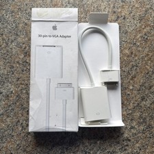 Apple A1368 30-Pin Connector to VGA Adapter for iPad iPhone picture