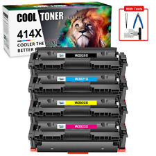 4 x No Chip Compatible with HP 414X W2020X Toner MFP M479fdn M454dw M454dn picture
