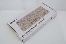 North Compact Wireless Keyboard 2.4GHz Round Keys picture