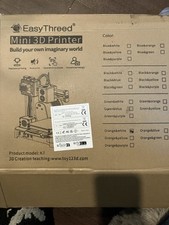 EasyThreed K7 Portable Mini 3D Printer Open Box Never Used 40 Meters Of Filament picture