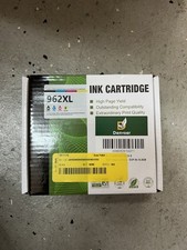 Denvoer Ink Cartridges 962XL - Black and TriColor, Expires 05/2028 FAST SHIPPING picture