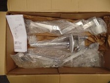 Humanscale M-Flex MF22W2-2-C12 20141002 Monitor Arms Silver w/White Trim picture