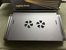 Pwr Laptop Table Stand Adjustable Riser Portable with Mouse Pad Fully Ergonomic picture