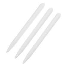 3Pcs Reusable ABS Touch Screen Stylus Pens White with Sensitive Capacitive Tip picture