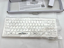 Used Seal Shield Cleanwipe™ Pro Waterproof Keyboard (NO Cable) picture