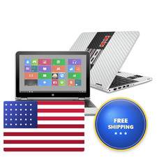 Mighty Skins Carbon Fiber Skin For Hp Pavilion X360 15.6 - 3 picture