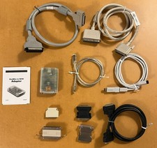BELKIN Firewire 1394 to SCSI DB25 Converter F5U541 Big Bundle Cables Adapter Set picture