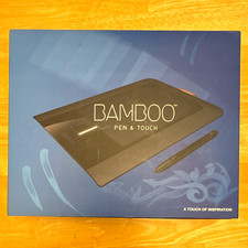 Wacom Bamboo Graphics Tablet CTH460 USB Pen & Touch w/ Stylus UPC 75321899376 picture