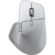 Logitech Core MX Master 4 Ergonomic Bluetooth Mouse for Mac in White Silver - 91 picture