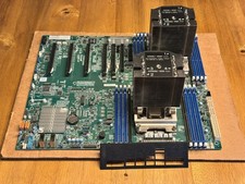 🇺🇸 Supermicro X11DPG-QT Server Motherboard,2x XEON Bronze 3204,heatsink picture