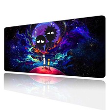 Large Gaming Pad Anime Night Sky Space Stars Custom Desk Pad,Mousepad with No... picture