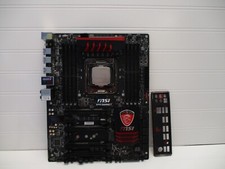 MSI X99S GAMING 7 MOTHERBOARD SOCKET LGA2011-3 WITH Intel Core i7-5820K READ picture