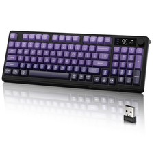 LexonElec M96 Wireless Keyboard, Low Profile Quiet Typing Membrane Gaming Key... picture