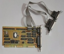Biostar 3290U-IO101-2 Multi-I/O IDE Floppy ISA Controller (Retro, 1992) picture