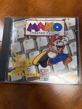 Vintage 1995 Mario Teaches Typing PC CD-ROM Interplay Nintendo Learning Software picture